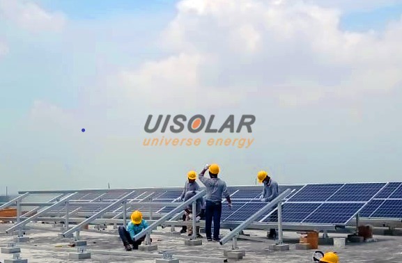  UISOLAR 벵골의 지붕 프로젝트에 태양열 건 드리는 제공