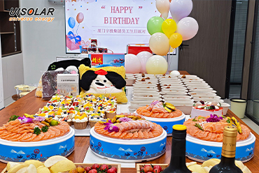 우리 사람들을 축하하며: UISOLAR에서의 생일의 빛