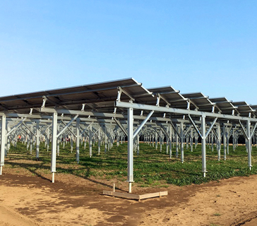 그라운드 마운트 프로젝트 태양열 농장